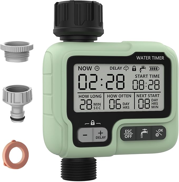 Smart Garden Water Timer – Programmable Digital Hose & Sprinkler Controller